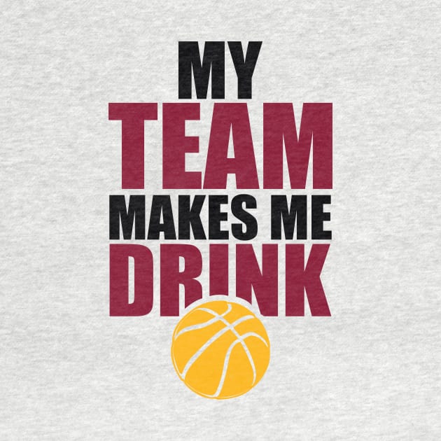 NBA Cleveland Cavaliers Drink by SillyShirts